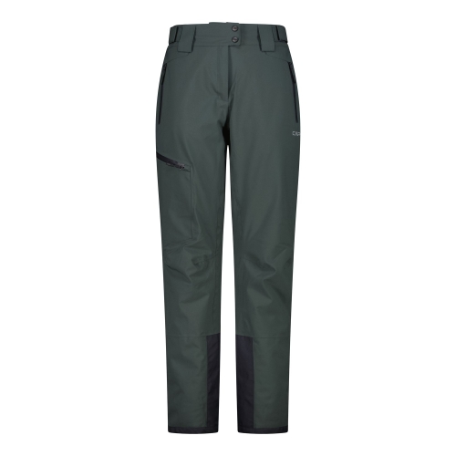 Spodnie narciarskie damskie CMP 34W3946/F902 - ciemnozielone