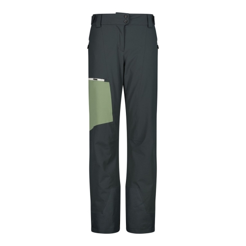 Spodnie długie damskie CMP - szare 36W1036/F902