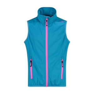 Bezrękawnik Dziewczęcy Softshell 31A5025/12LL – Niebieski | Outdoor