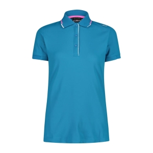 Koszulka Polo Damska Trek 31T8486/L708 – Turkusowa | Outdoor