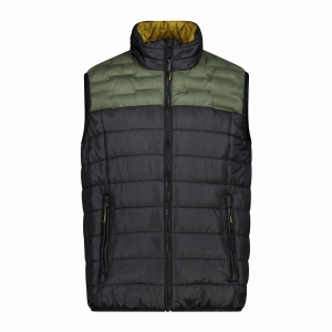 Bezrękawnik Męski Insulated 32K1727/U901 – Czarny | Outerwear