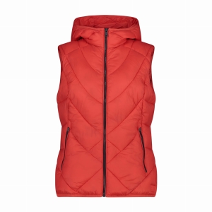 Bezrękawnik Damski Thinsulate 32K3046/C653 – Czerwony | Outerwear