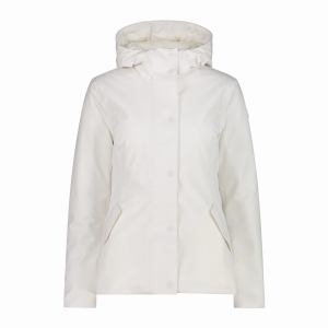 Kurtka Damska Waterproof 32K3286/A145 – Biała | Outerwear
