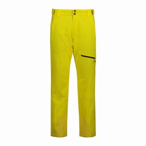 Spodnie Narciarskie Męskie Waterproof 39W1537/R231 – Żółte | Ski