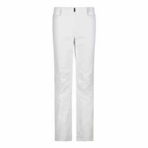 Spodnie Narciarskie Damskie Waterproof 3W05376/A001 – Białe | Ski