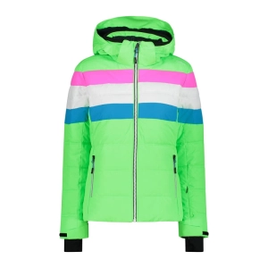 Kurtka Narciarska Damska Waterproof 31W0246/E510 – Zielona | Ski
