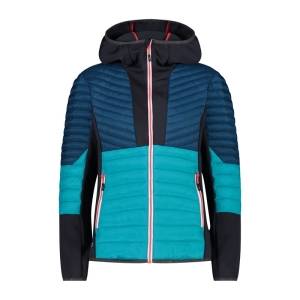 Kurtka Damska Primaloft 32Z4206/E726 – Turkusowa | Unlimitech