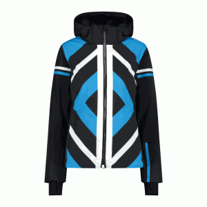 Kurtka Narciarska Damska Waterproof 32W0256/U901 – Czarna | Ski