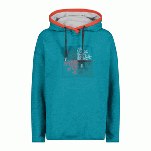 Bluza Damska Stretch 32E0466/E735 – Turkusowa | Second Layer