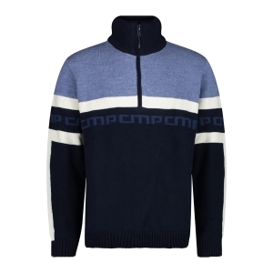 Bluza Męska Wooltech 7H77263/N950 – Granatowa | Second Layer