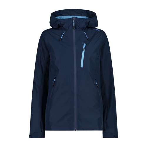 Kurtka przeciwdeszczowa damska CMP Clima Protect - granatowa 33Z5016/M926