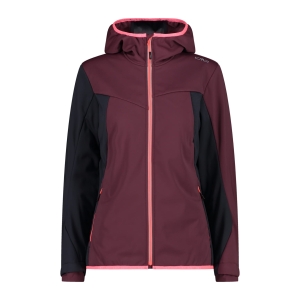 Kurtka Damska Softshell 33A2606/C919 – Bordowa | Unlimitech