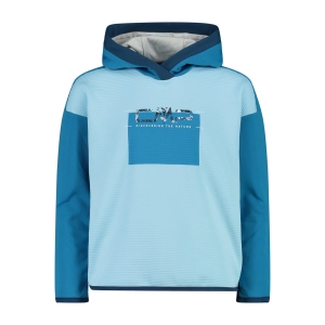 Bluza Dziewczęca Stretch 33E0565/L219 – Turkusowa | Second Layer