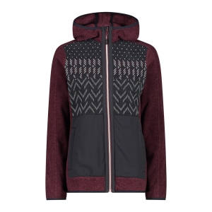 Bluza Damska Fleece 33H2336/C919 – Bordowa | Outdoor
