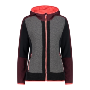 Bluza Damska Stretch 33M2176/C919 – Bordowa | Outdoor