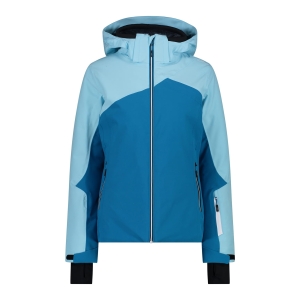 Kurtka Narciarska Damska Waterproof 33W0656/L711 – Turkusowa | Ski