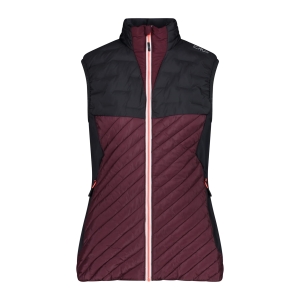 Bezrękawnik Damski Insulated 33Z2566/C919 – Bordowy | Unlimitech