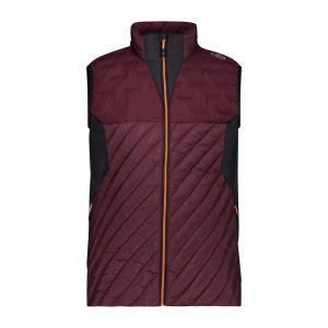 Bezrękawnik Męski Insulated 33Z2927/C919 – Bordowy | Unlimitech