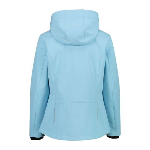 Kurtka softshell damska CMP 39A5006/L219 - turkusowa
