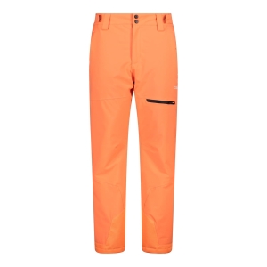 Spodnie Narciarskie Męskie Waterproof 39W1537/C596 – Pomarańczowe | Ski