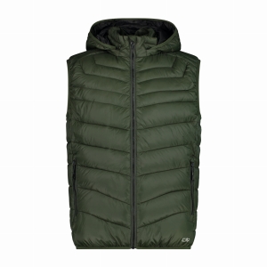 Bezrękawnik Męski Insulated 33K1617/E319 – Zielony | Outerwear