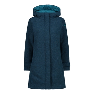 Płaszcz Miejski Damski Wooltech 33M3946/E911 – Zielony | Urban