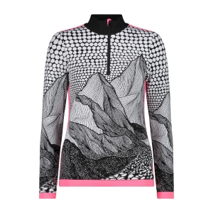 Bluza Damska Midlayer 7H96302/U901 – Czarna | Second Layer