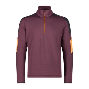 Bluza Męska Stretch 33E1057/C919 – Bordowa | Second Layer