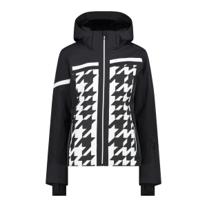 Kurtka Narciarska Damska Waterproof 33W0306/32ZP – Czarna | Ski