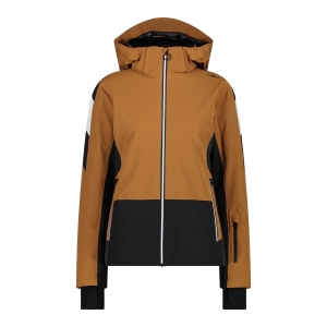 Kurtka Narciarska Damska Waterproof 33W0316/Q809 – Brązowa | Ski
