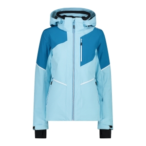Kurtka Narciarska Damska Waterproof 33W0666/L219 – Turkusowa | Ski