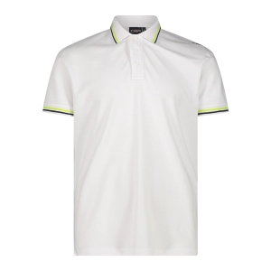 Koszulka Polo Casual Męska 34D5987/A001 – Biała | Leisure