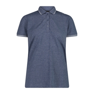 Koszulka Polo Casual Damska 34D5996/M926 – Niebieska | Leisure