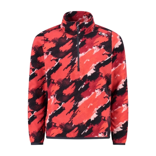 Bluza polarowa dziewczęca CMP 34G4755/13ZS - czerwona