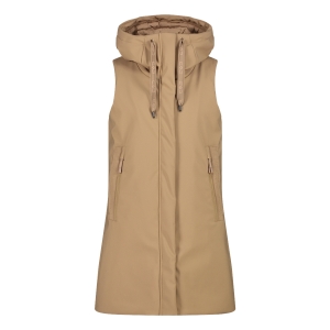 Bezrękawnik Damski Waterproof 34K0276/P814 – Brązowy | Outerwear