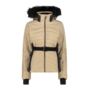 Kurtka Narciarska Damska Waterproof 34W4436F/A435 – Brązowa | Ski