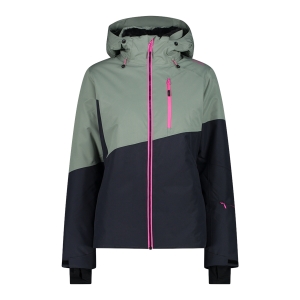Kurtka Narciarska Damska Waterproof 34W4606/E621 – Zielona | Ski