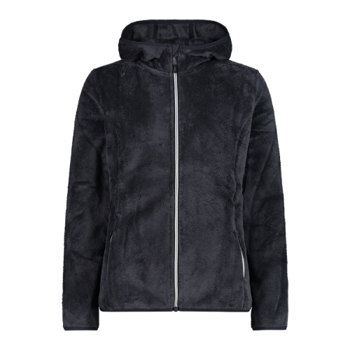 Bluza polarowa damska CMP 38P1546/05TS - czarna