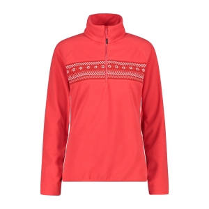Bluza Damska A. Fleece 34J3956/B812 – Czerwona | Second Layer