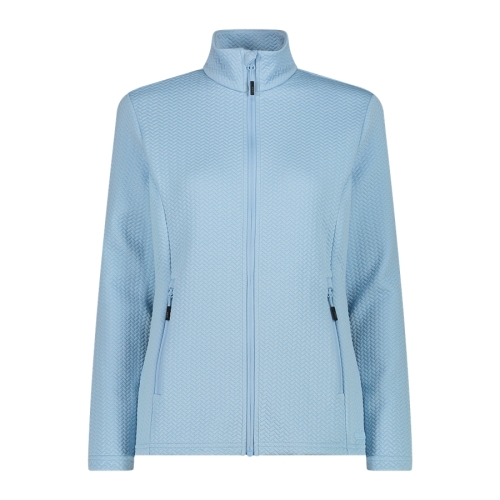 Bluza narciarska damska CMP rozpinana ze stójką - niebieska 34L4066/L441