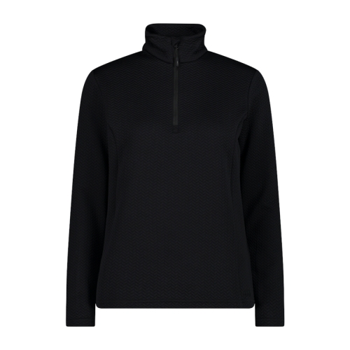 Bluza narciarska damska CMP ze stójką - czarna 34L4226/U901