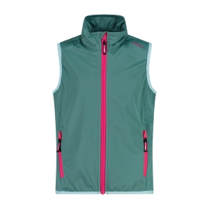 Bezrękawnik Dziewczęcy Softshell 31A5025/E811 – Zielony | Outdoor