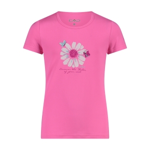 Koszulka Dziecięca Dry Function 31T8395/B703 – Różowa | Outdoor