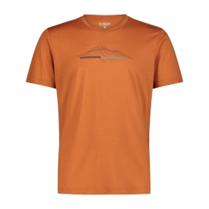 Koszulka Męska Merino 32T7177/C511 – Pomarańczowa | Outdoor