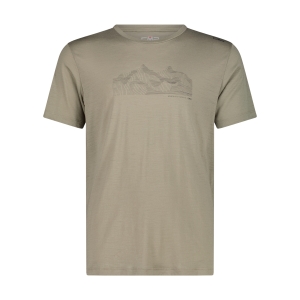 Koszulka Męska Merino 32T7177/E663 – Zielona | Outdoor