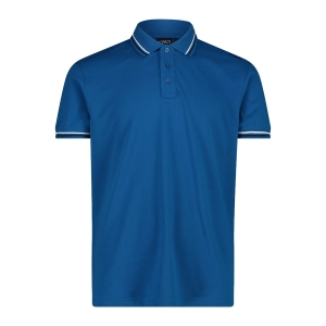 Koszulka Polo Casual Męska 34D5987/L988 – Niebieska | Leisure