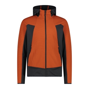 Bluza Męska Grid Tech 35G6567/C511 – Pomarańczowa | Unlimitech