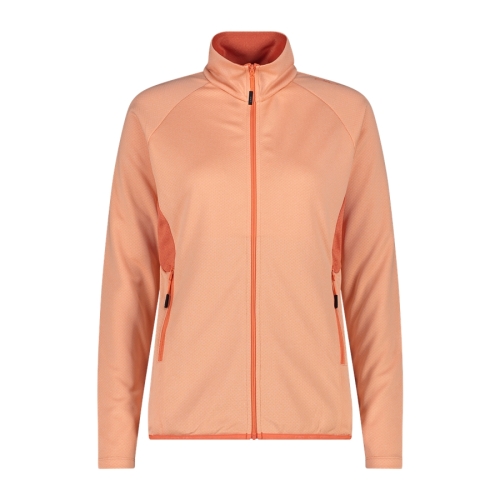 Bluza polarowa damska CMP 35L6436/C520 - pomarańczowa