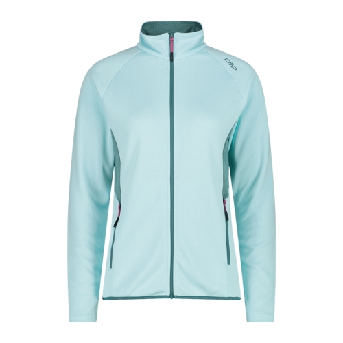 Bluza polarowa damska CMP 35L6436/E412 - turkusowa