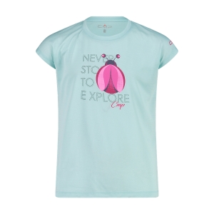 Koszulka Dziecięca Dry Function 35N5605/E412 – Turkusowa | Outdoor